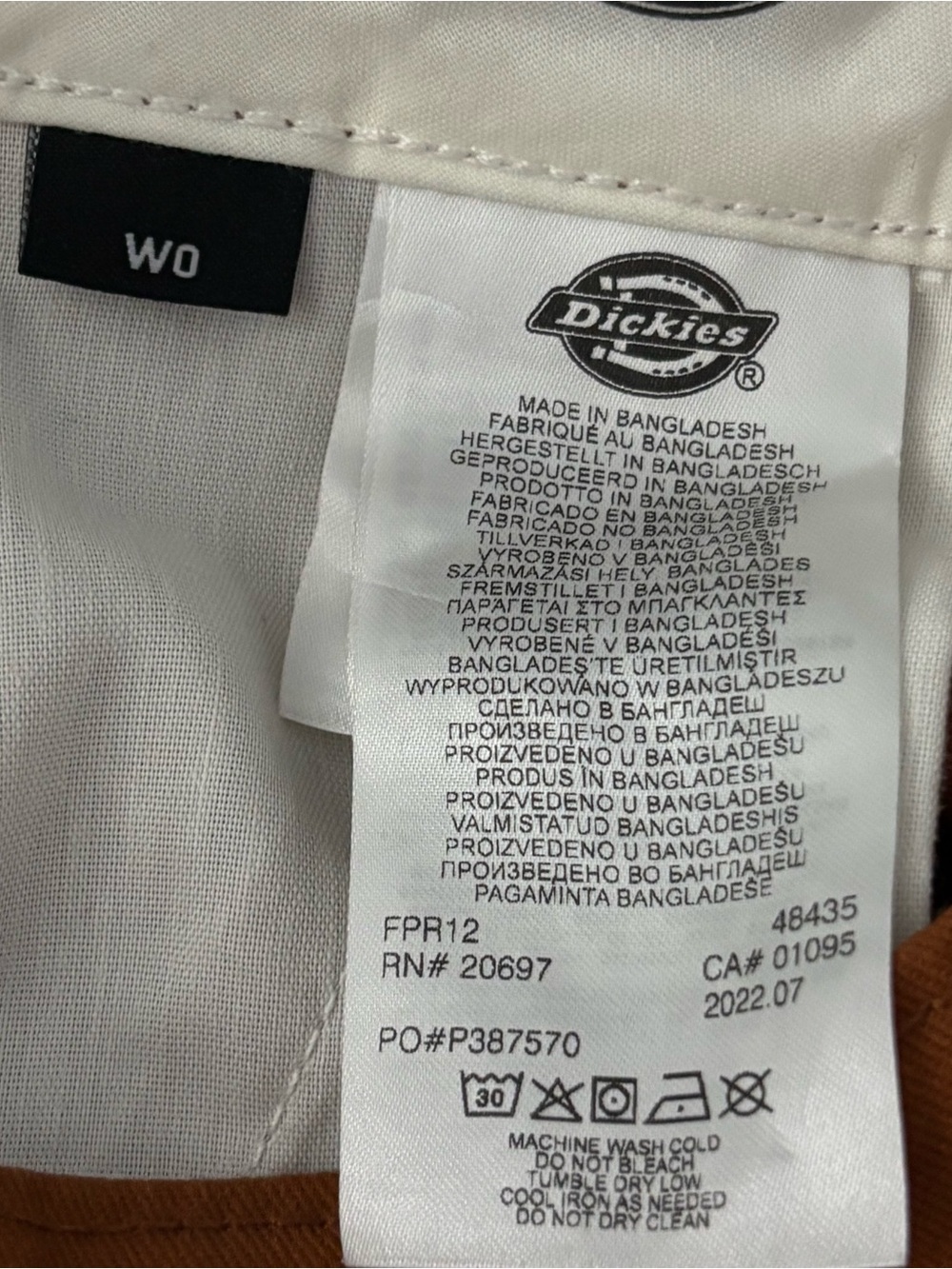 Dickies women's 0 cargo pants - Picture 2 of 5